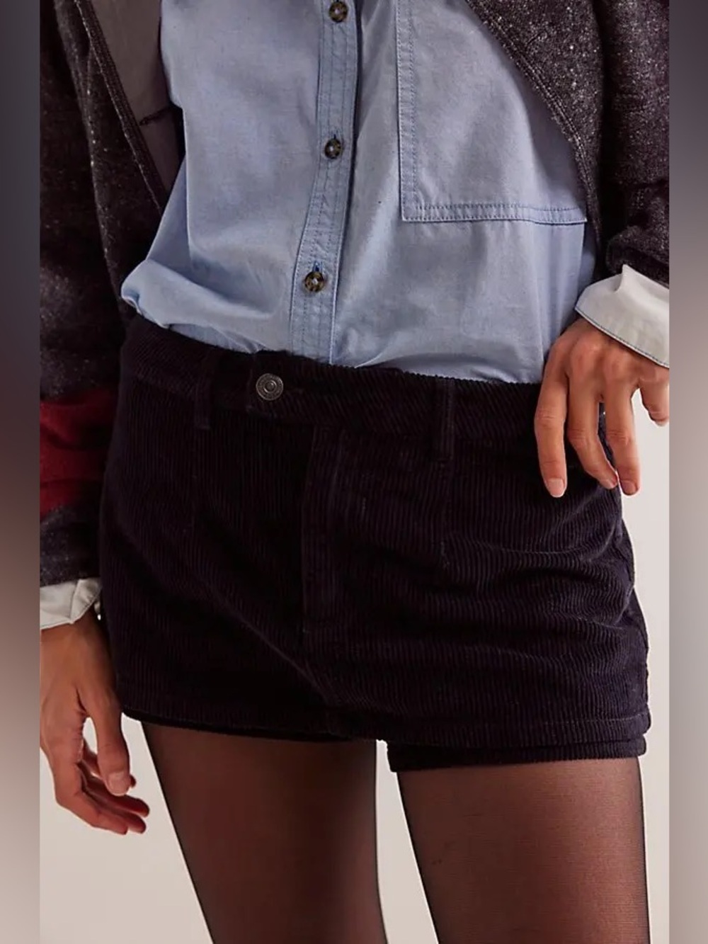 Free People We The Free Gallivanting Peekaboo Skort